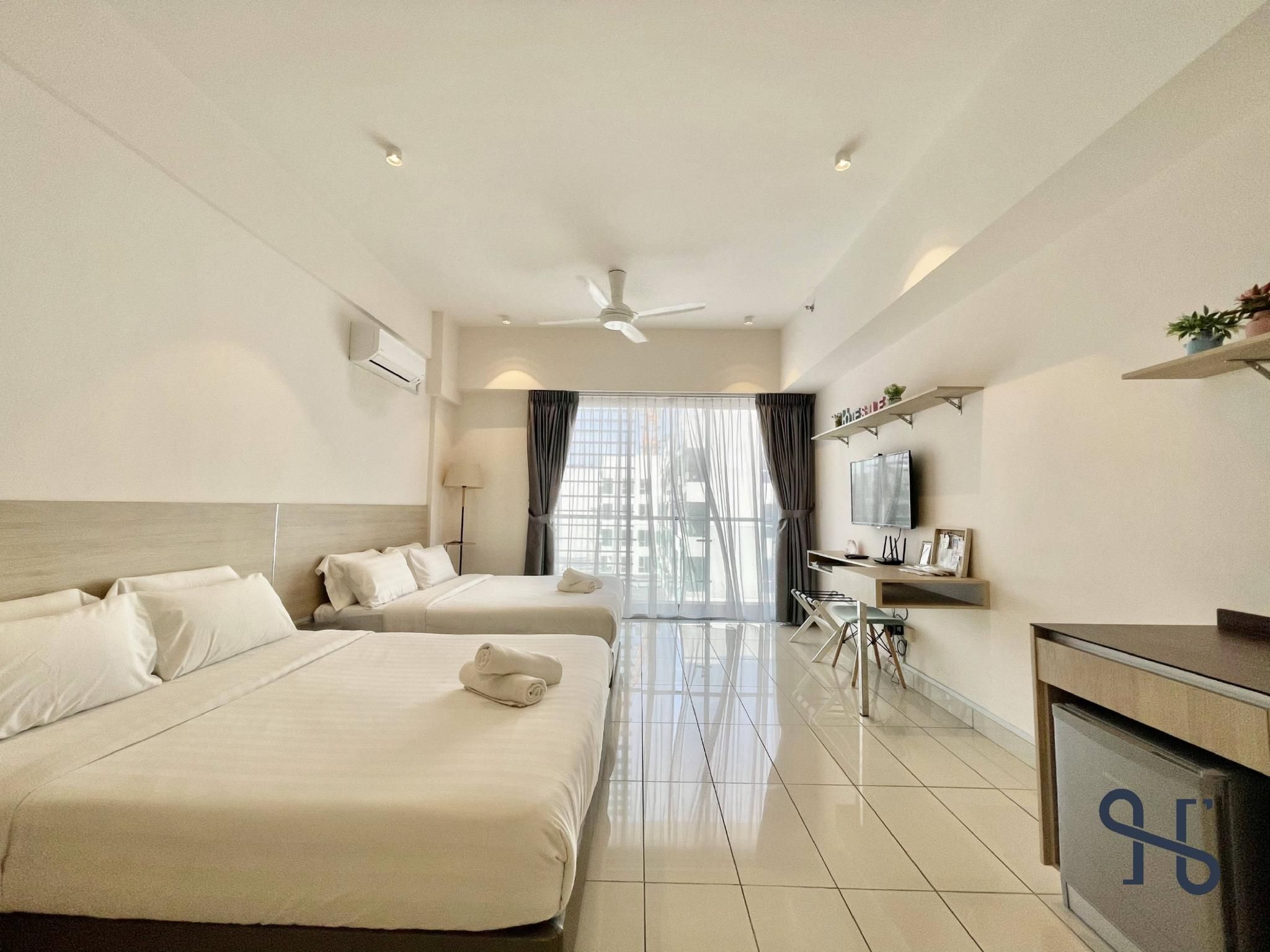 Quadruple Room with Balcony