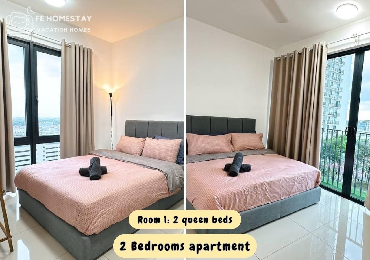 2 Bedroom Apartment, Balcony