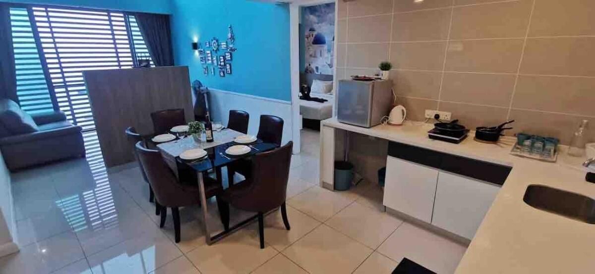 Full Seaview 3BR 3BD Duplex Apartment (Wudi Haijing Shuangceng Gongyu)