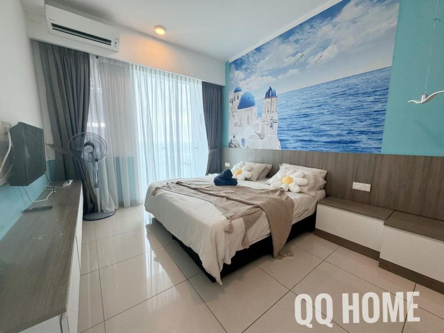 Full Seaview 3BR 3BD Duplex Apartment (Wudi Haijing Shuangceng Gongyu) Three-Bedroom Apartment with Ocean View