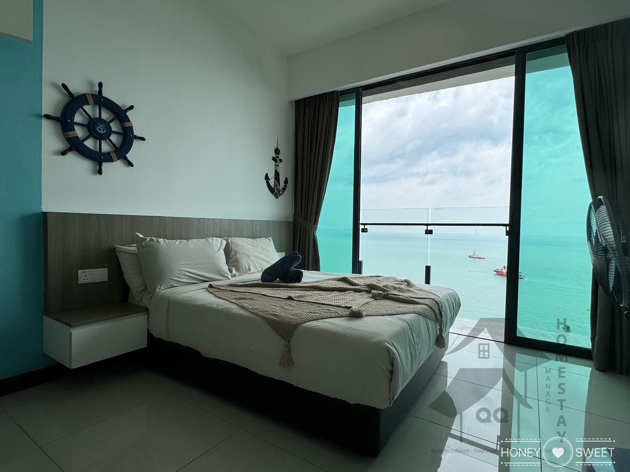 Full Seaview 3BR 3BD Duplex Apartment (Wudi Haijing Shuangceng Gongyu) Seaview Apartment