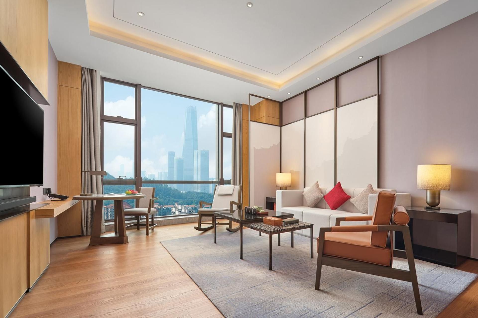 Business Suite with Mountain View