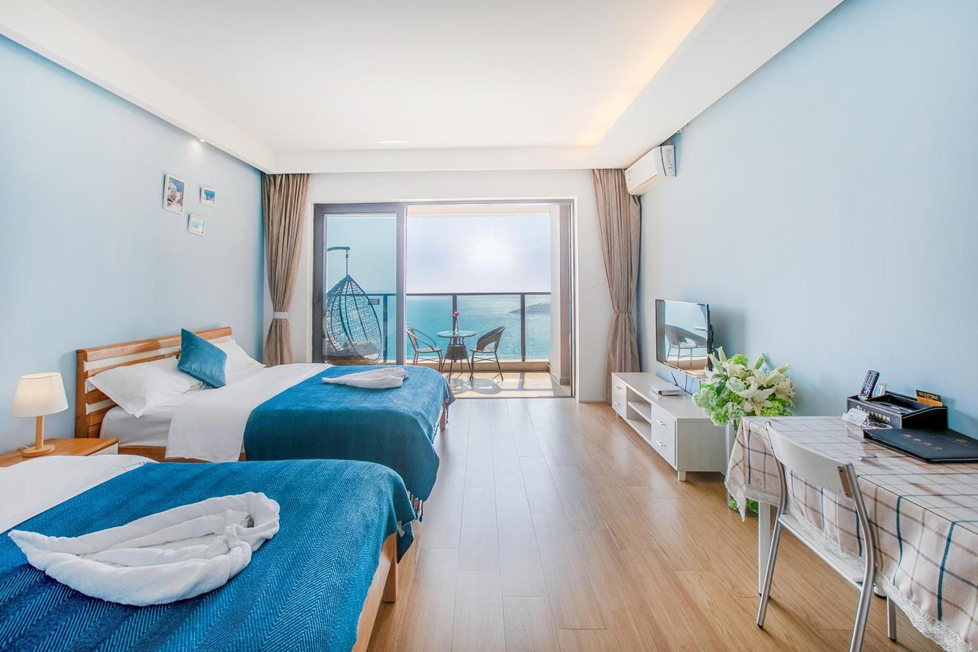 Hua Yang Nian Seaview Hostel Deluxe Ocean View Twin