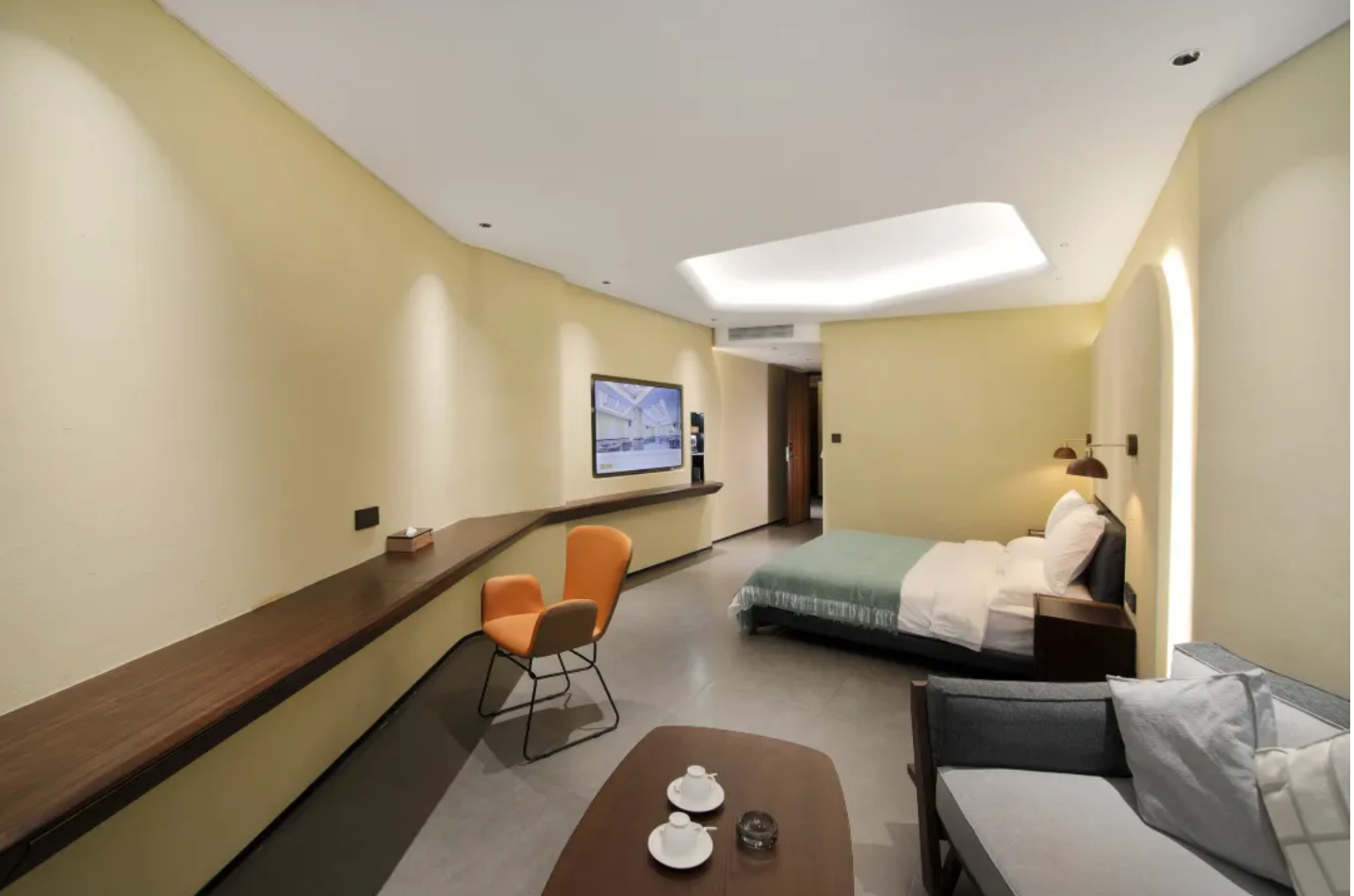 Lai Dun Smart Hotel (Huizhou Huiyang High-Speed Railway Station Branch) Huazhu - Deluxe Bed Room 3