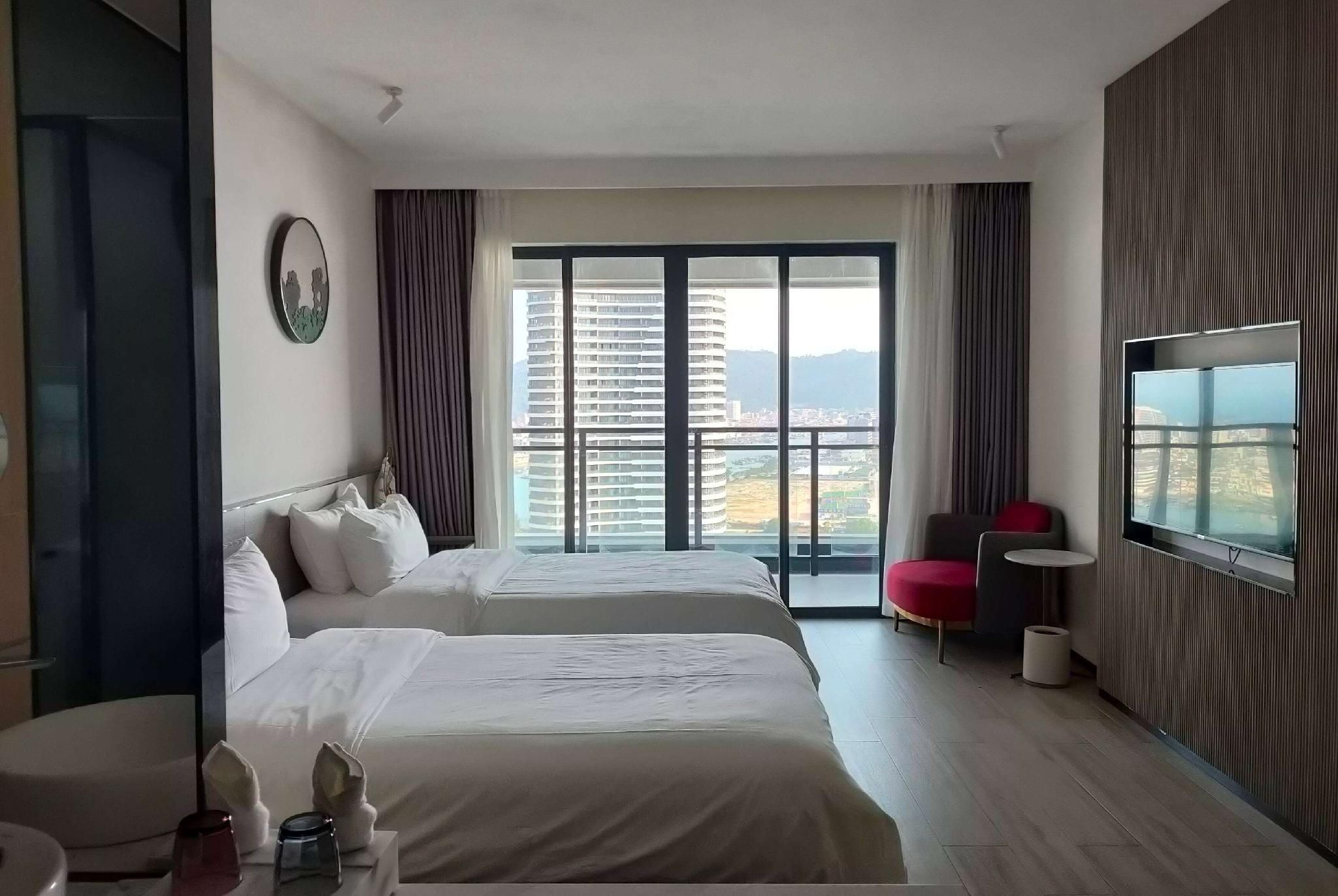 2 Single Beds, Sea View, Non-Smoking