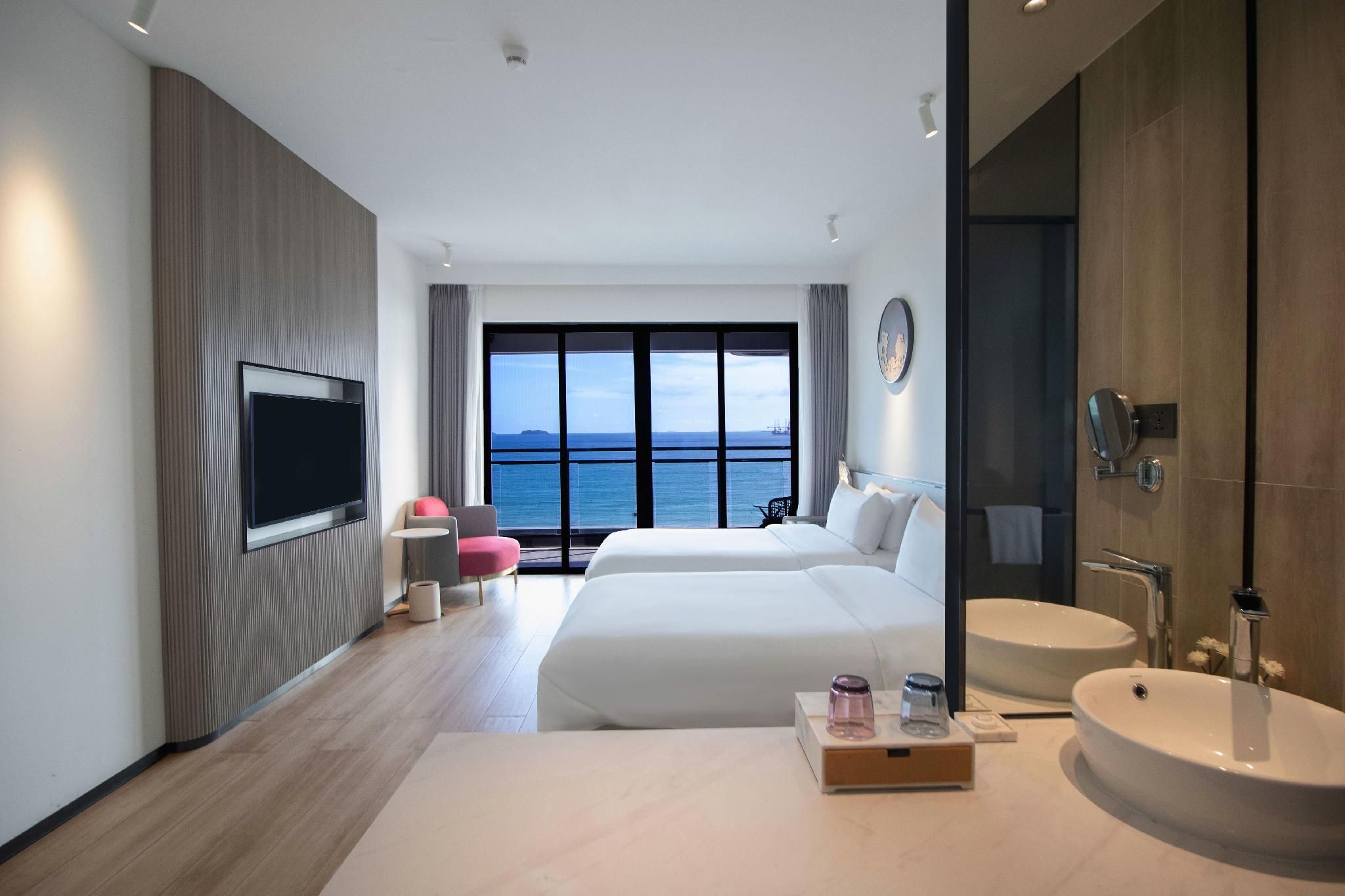 2 Single Beds, Deluxe Room, Sea View, Non-Smoking