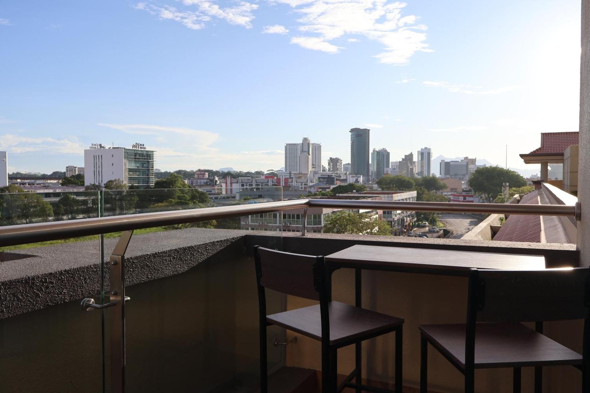 Studio with Balcony
