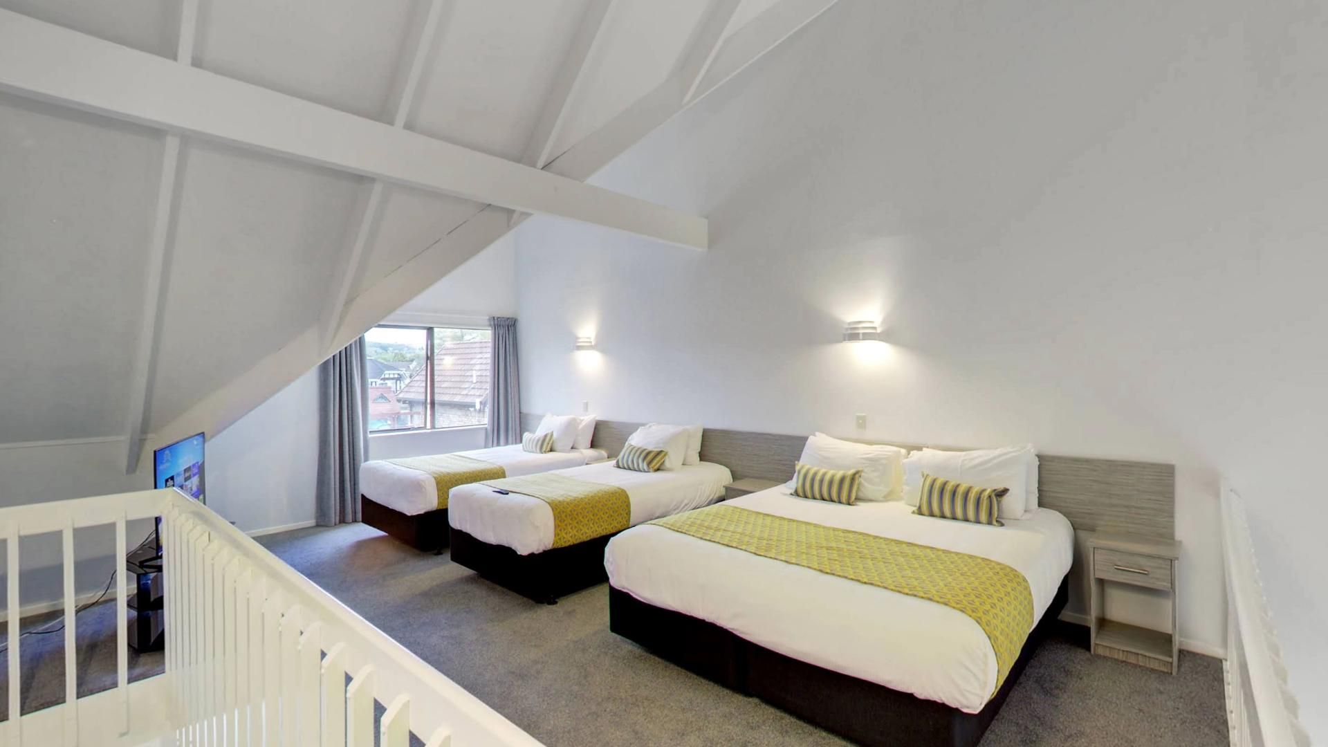 Arista of Rotorua Family Apartment with Hot Tub - Loft 2