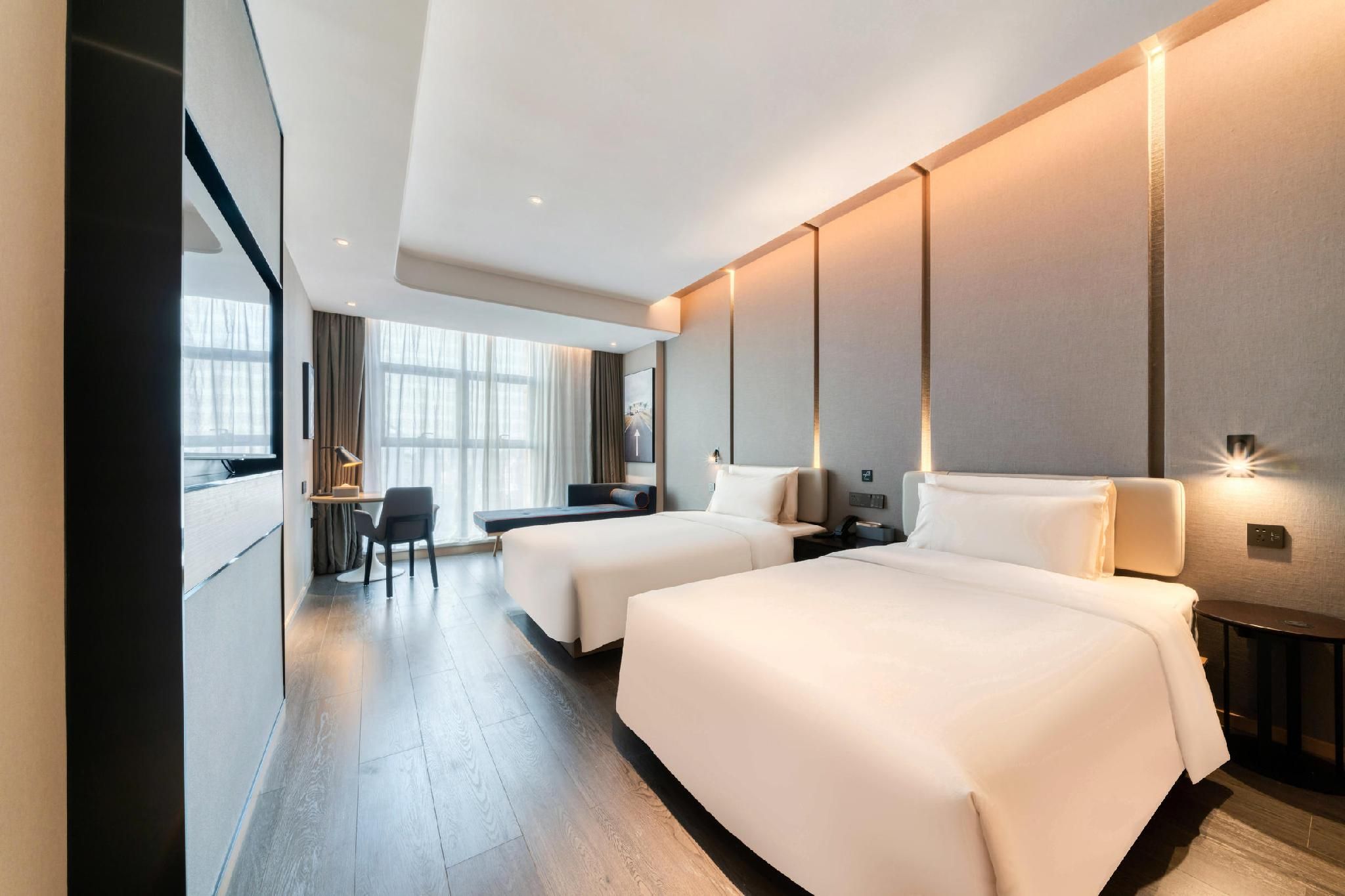Atour Hotel Tongxiang South Qingfeng Road Twin Executive Room 2
