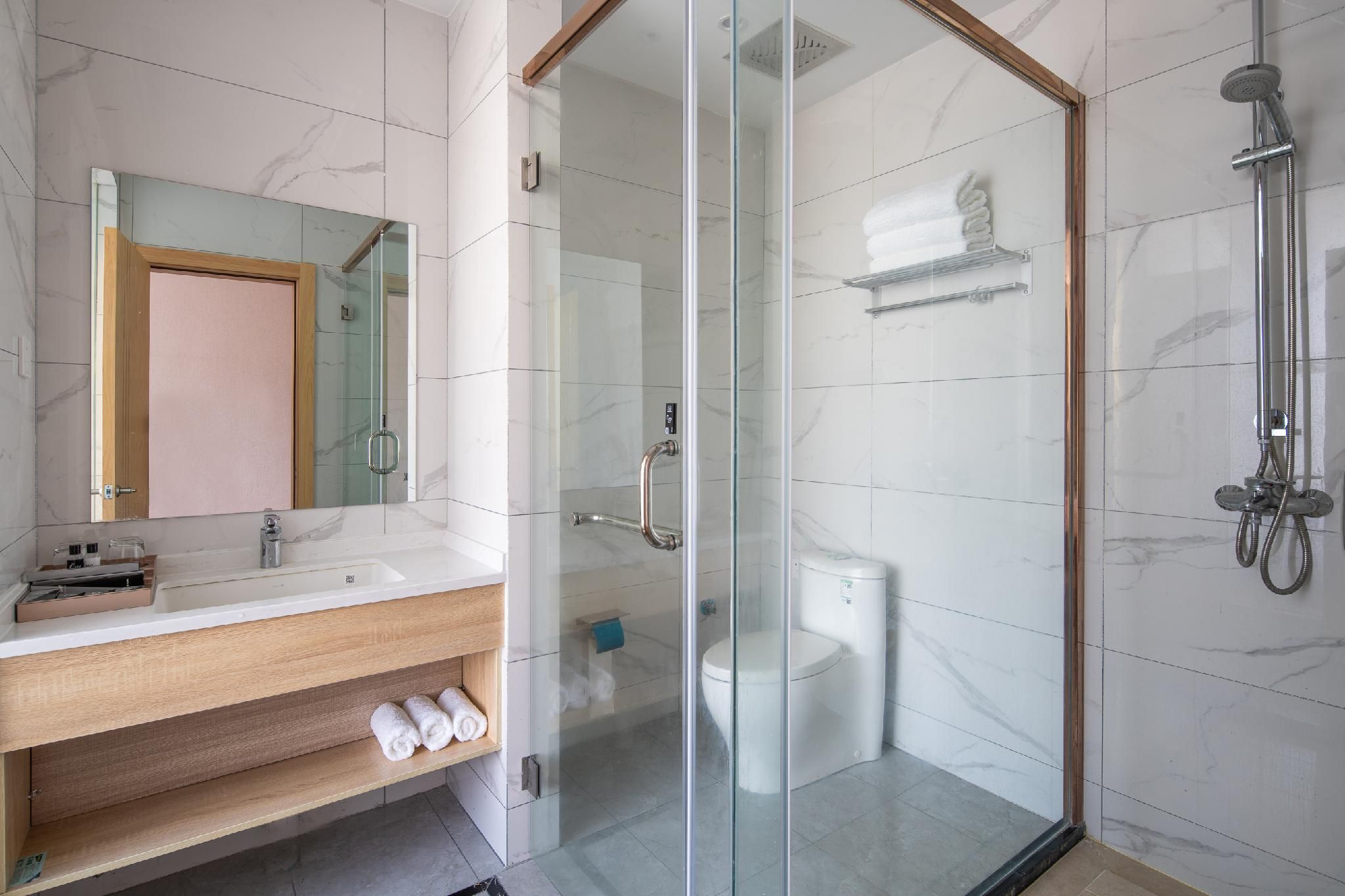 Floral Hotel  Jiaxing Meiwan Boutique Inn  Nanhu Twin Room with 2 Single Beds and Shared Bathroom 3