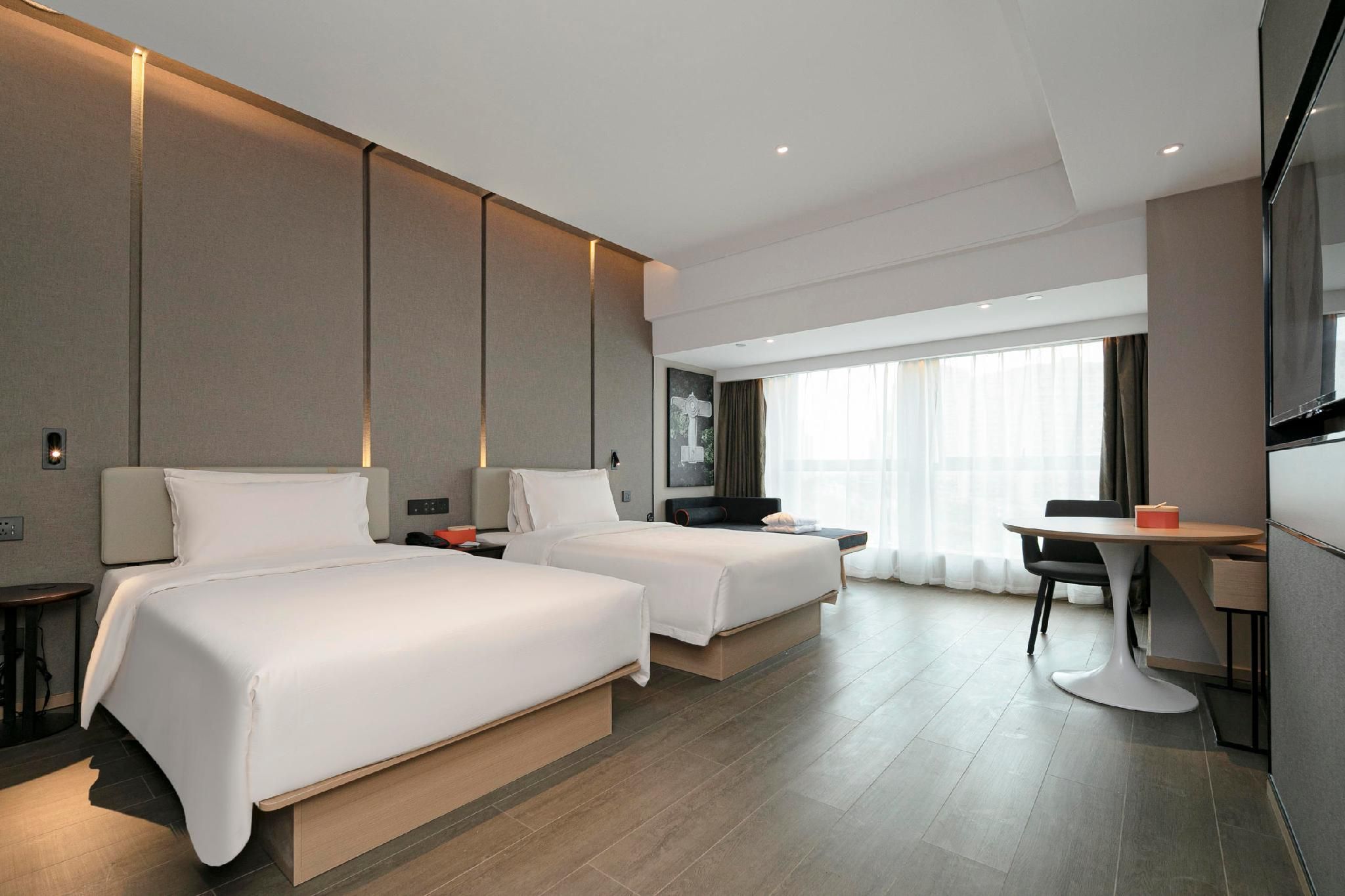 Atour Hotel Jiaxing Nahu Yaohan Mall Atour - JIMU Twin Room 2