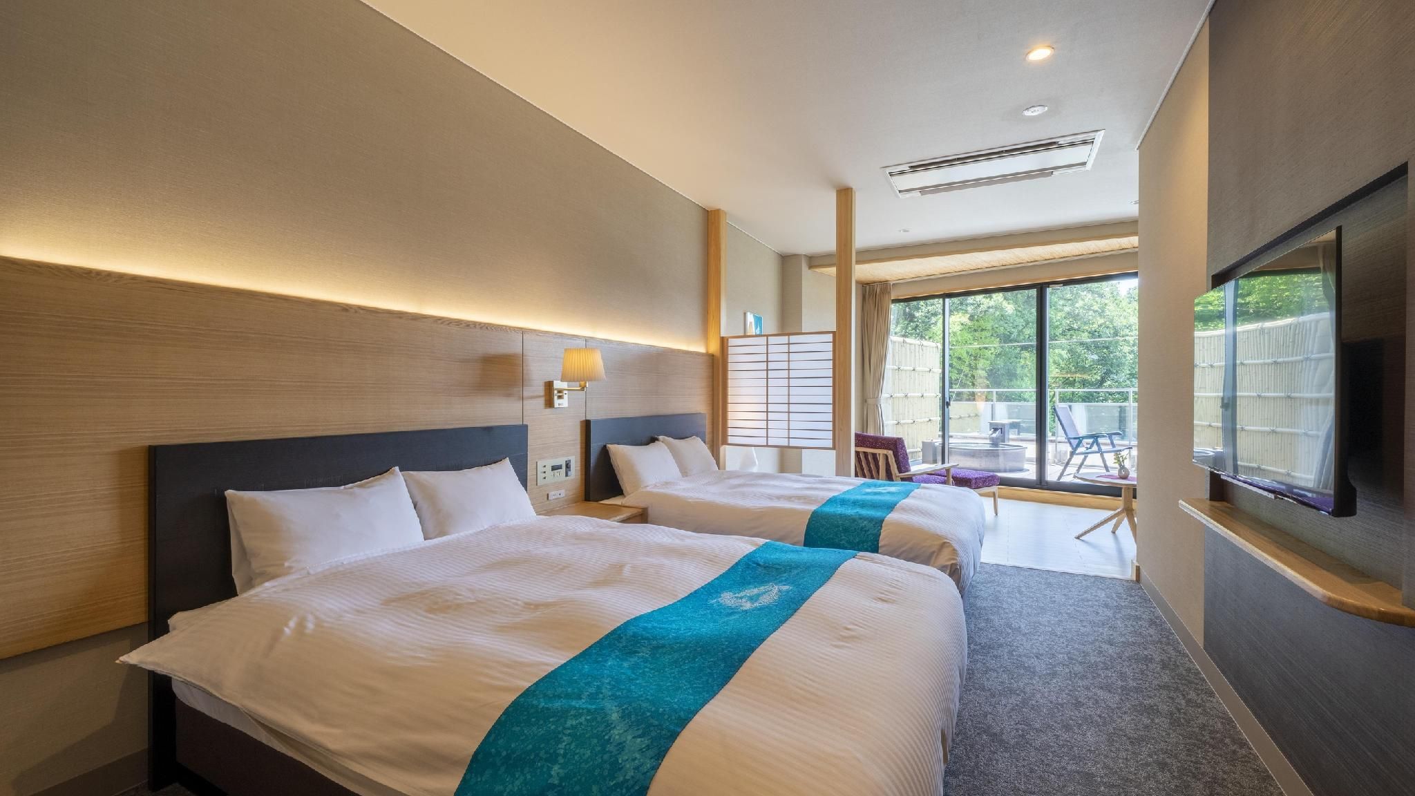 Western Style Room with Open-Air Bath