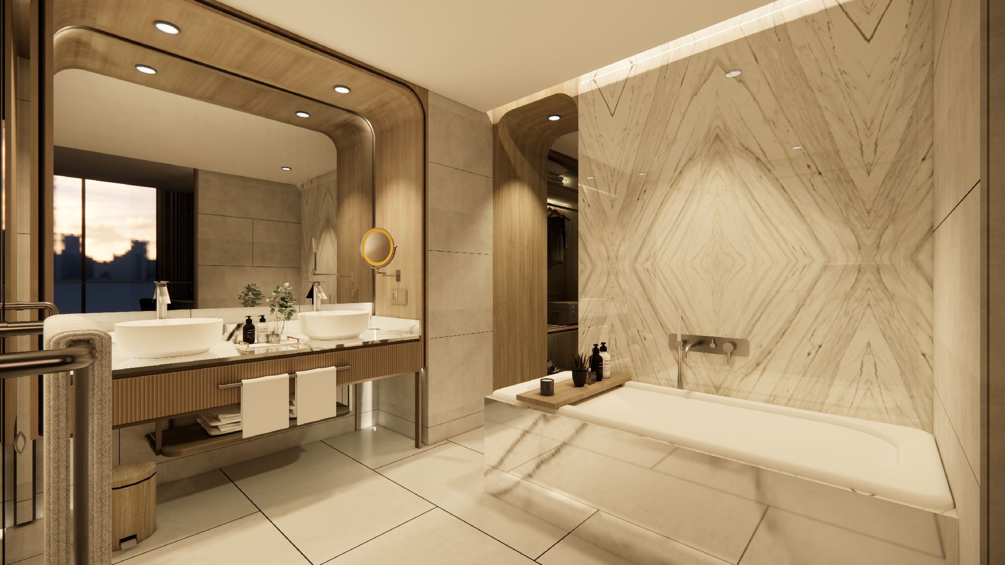 1 Bedroom Suite City View