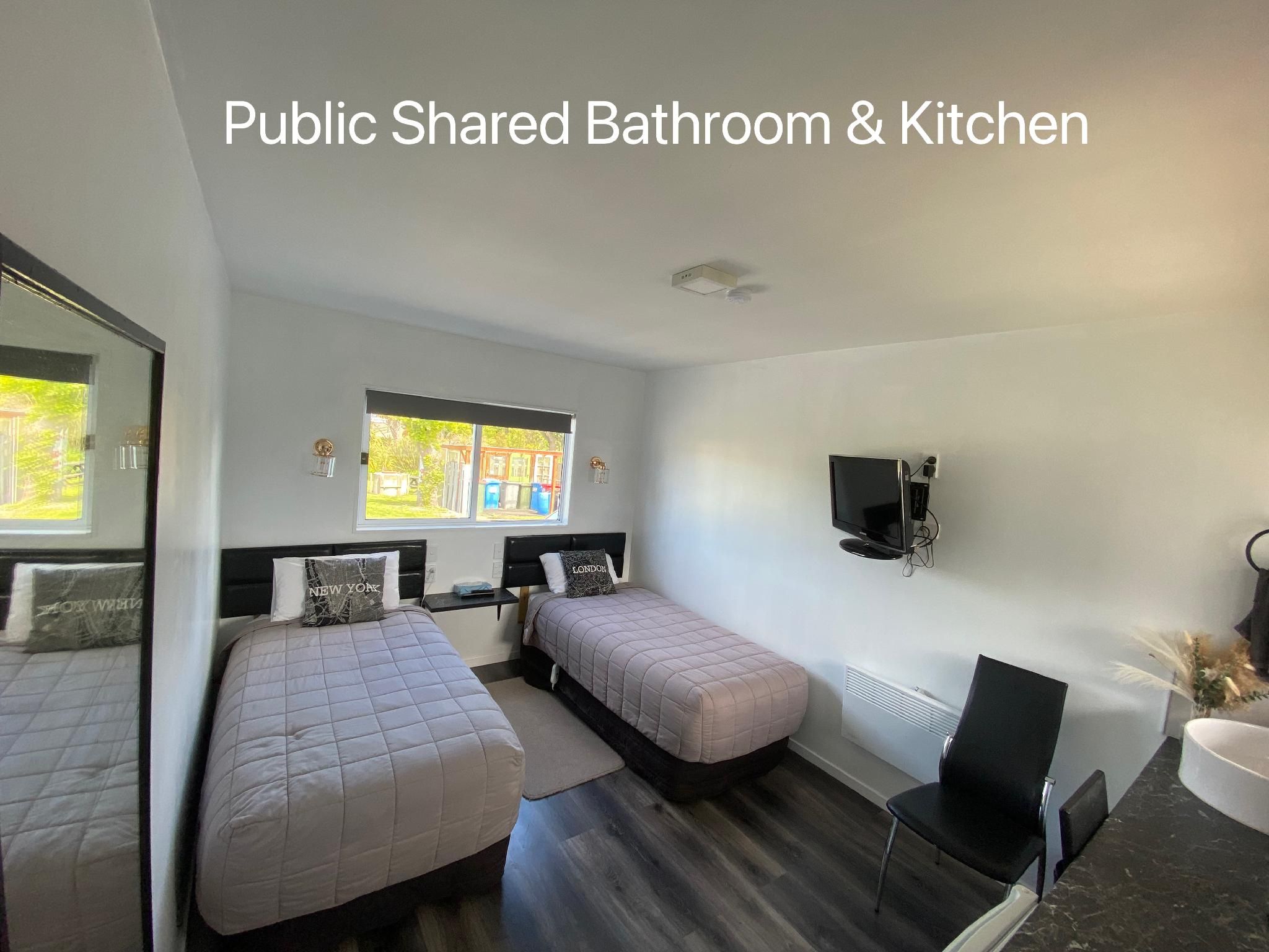 Twin Room Shared Bathroom