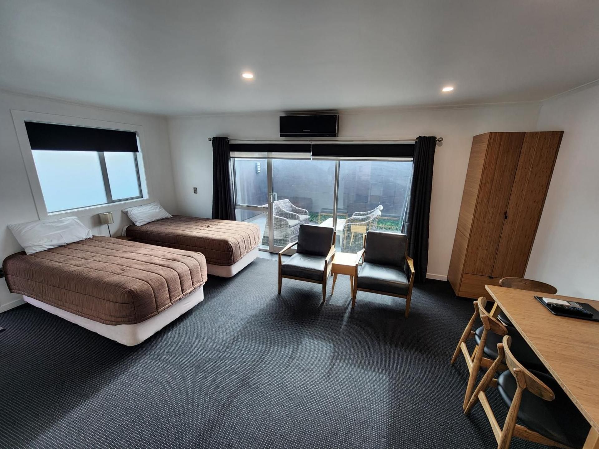 Family Room with Courtyard