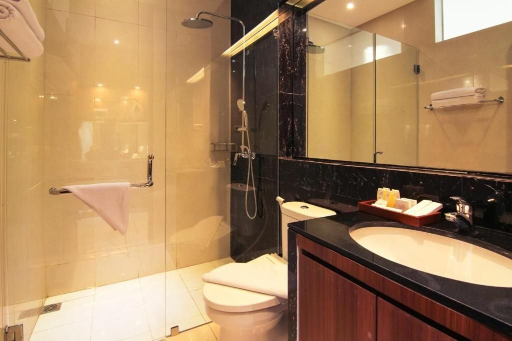 Single Room with Shared Shower and Toilet