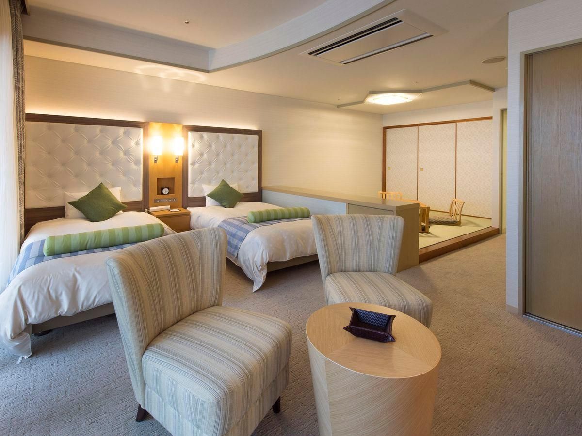 Ocean View Open-Air Natural Hot Spring Bath- Premium Japanese-Western Style Room