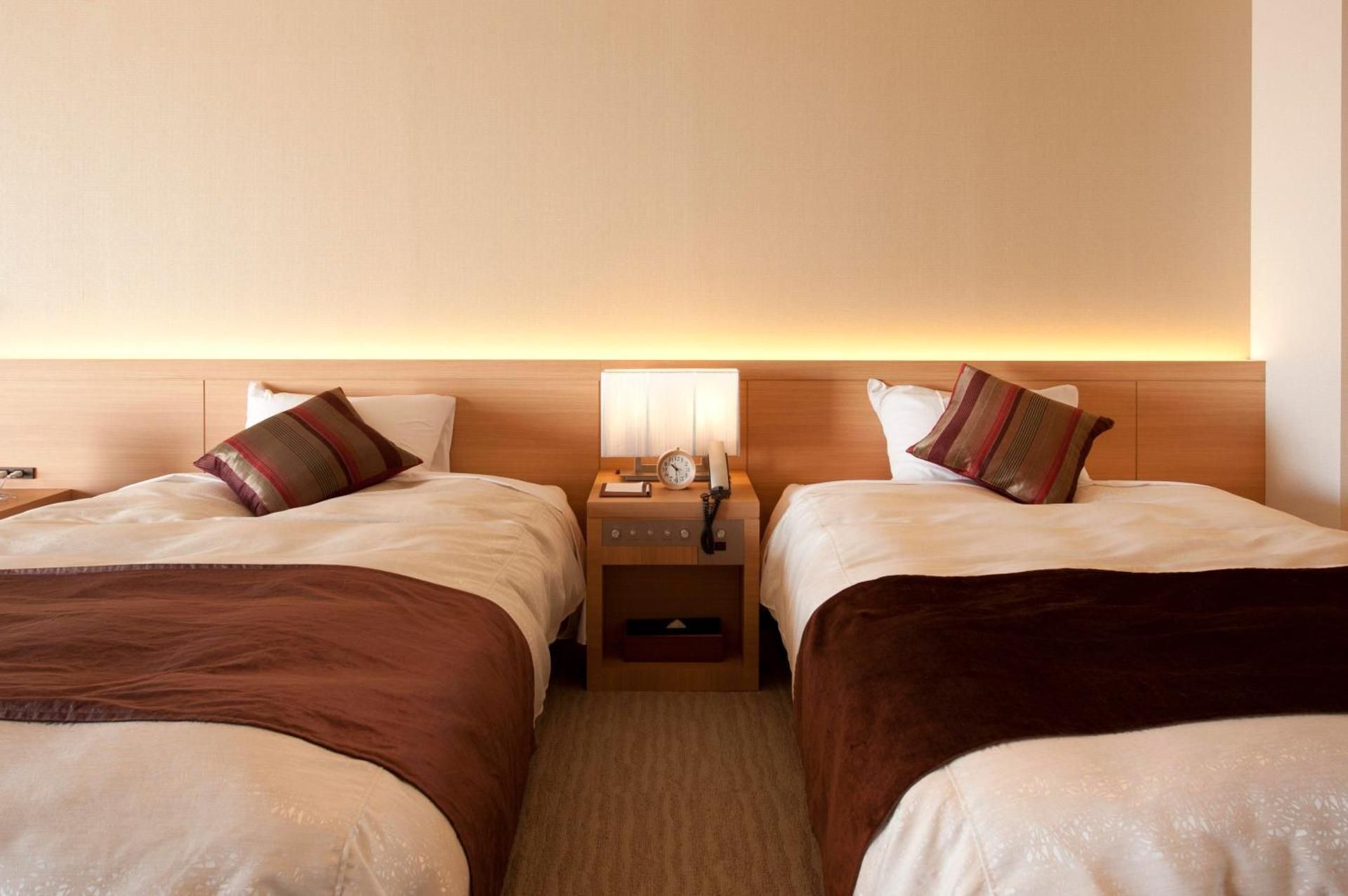 Premium Twin Room With Open-Air Hot Spring Bath