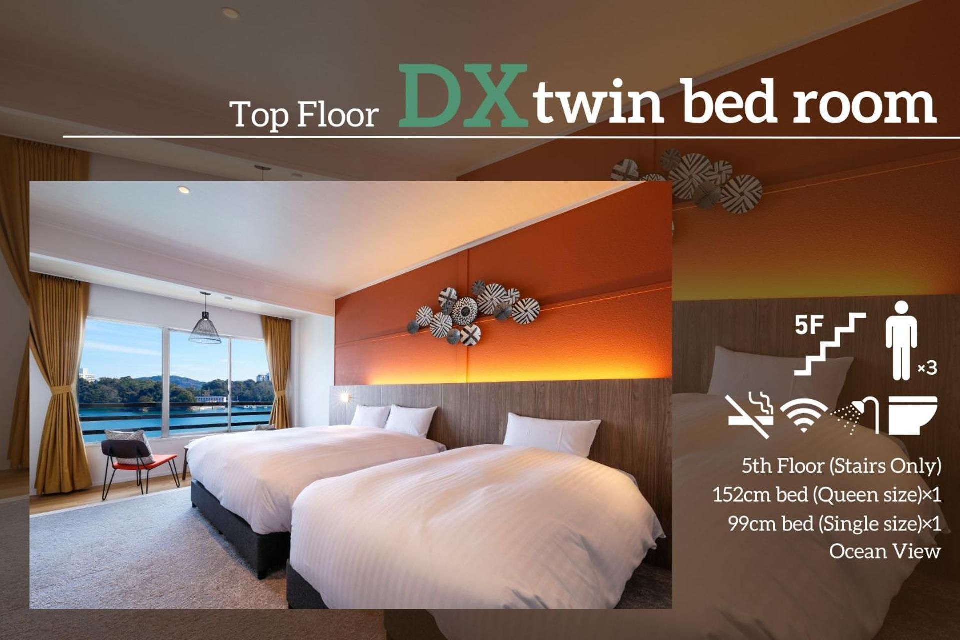 Superior Twin Room with Sea View