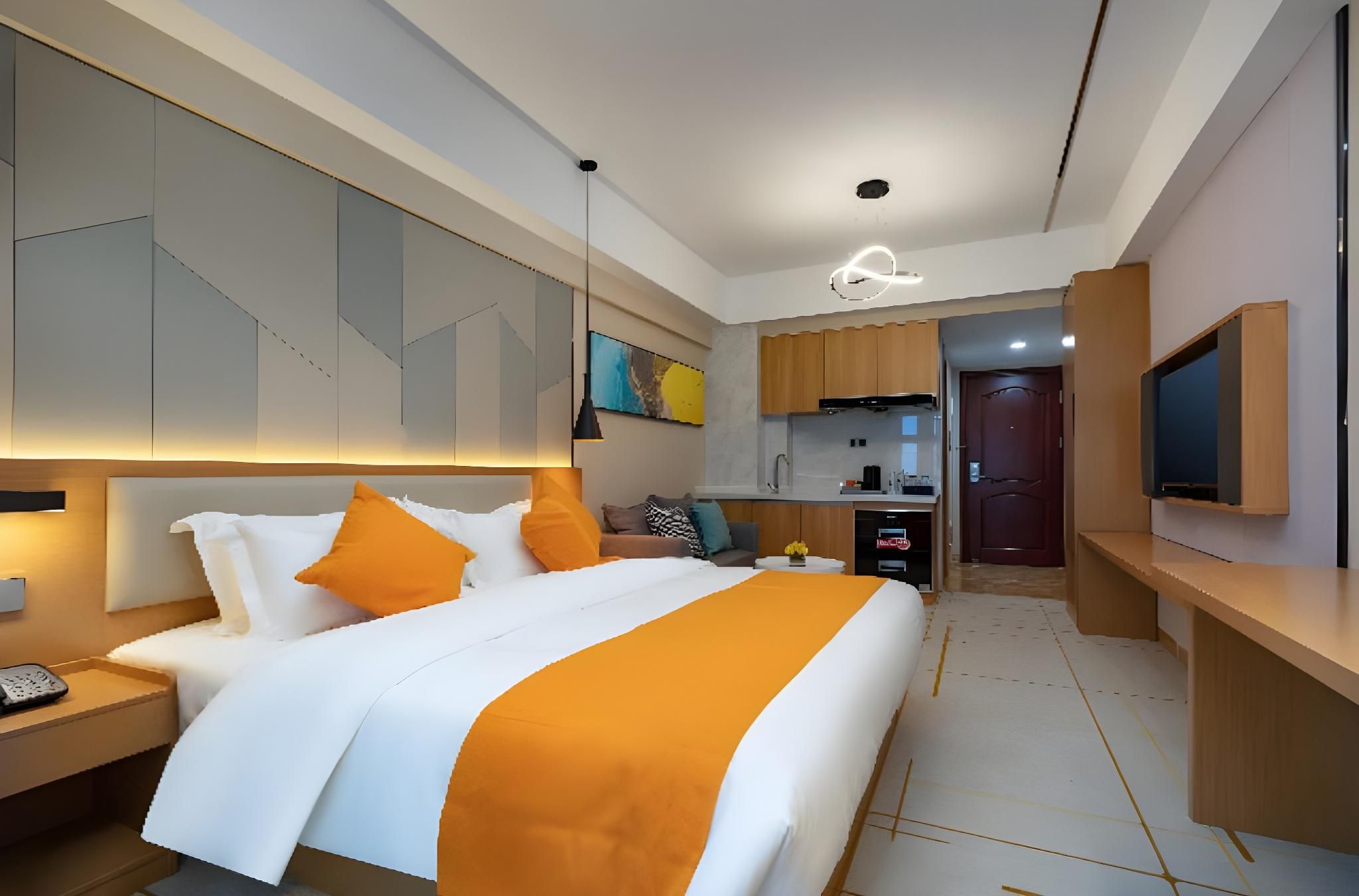 Poltton International Service Apartment Foshan Flowre's World Tanzhou Exhibition Dossen - Superior Bed Room 2