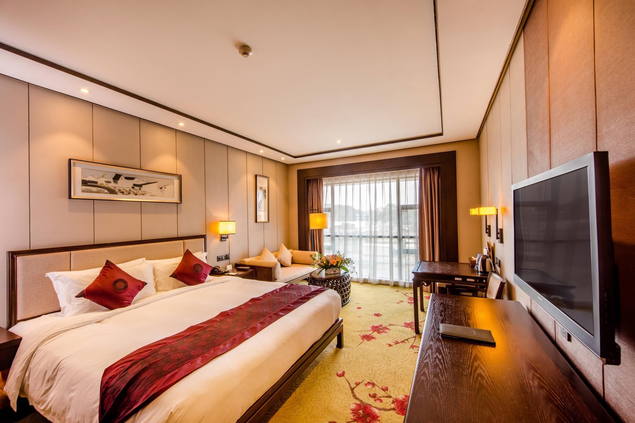 Elegant King Bed