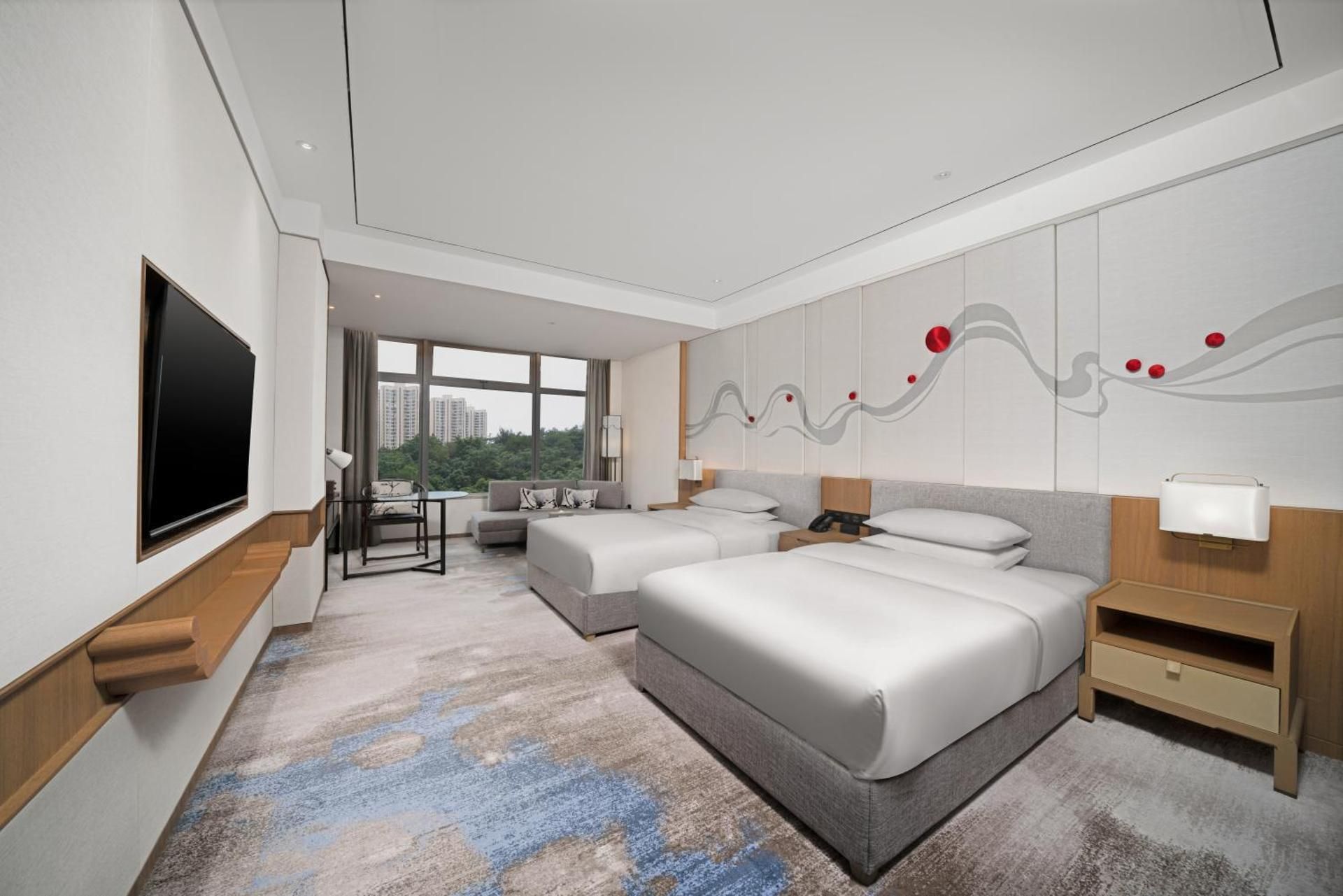 2 Single Beds Lingnan Style Room Non-Smoking