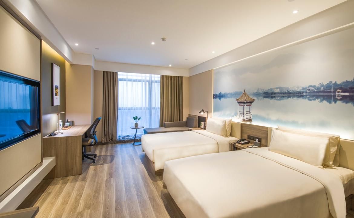 Atour - JIMU Twin Room with City View