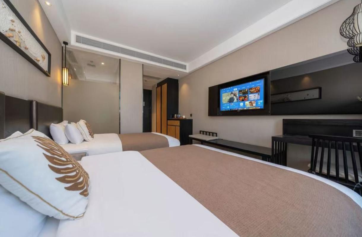 King Twin Room With City View