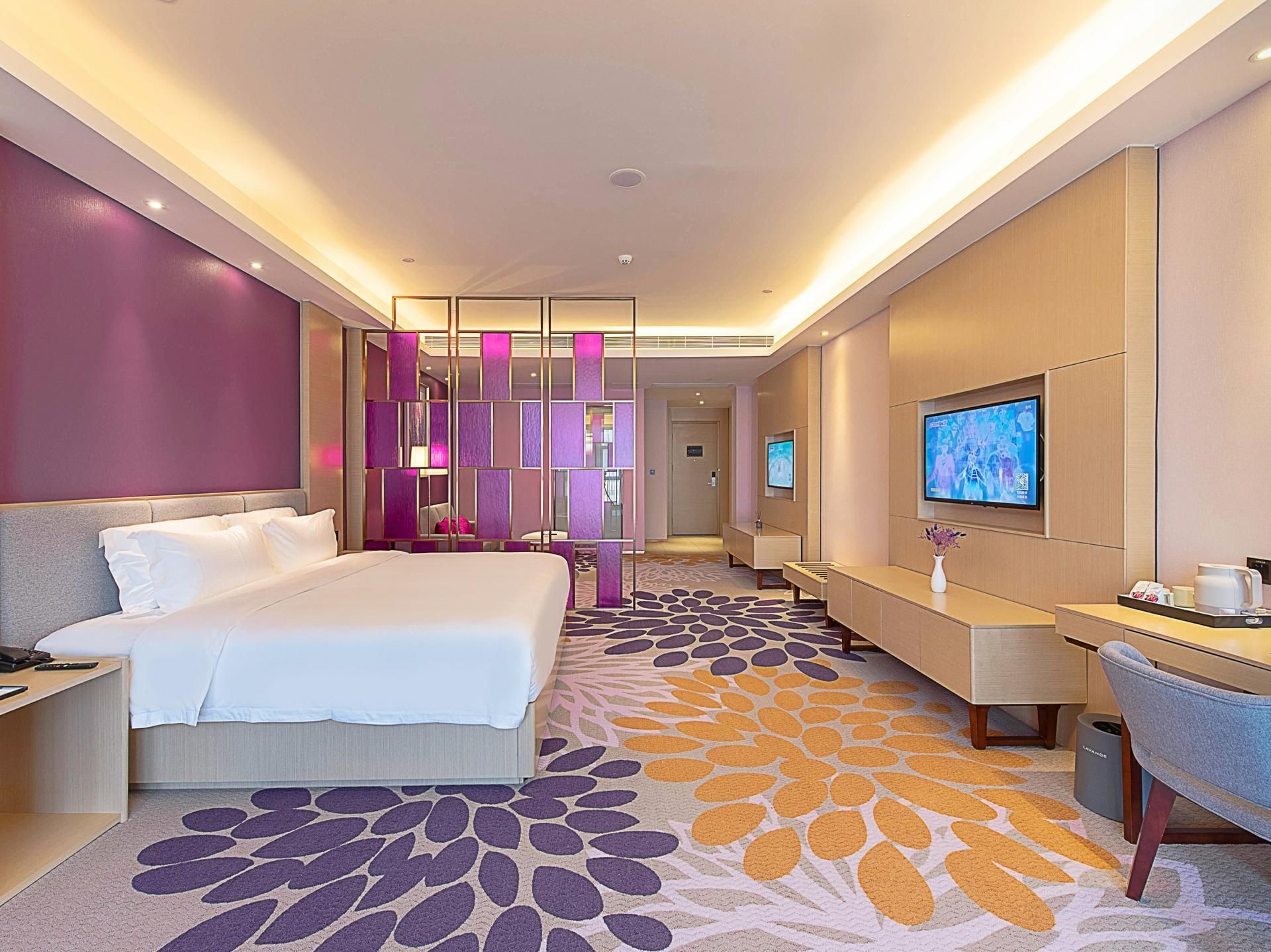 Lavande Hotel Foshan Yangbu Internationa Tea Center 7 Days - Zizai Bed Room