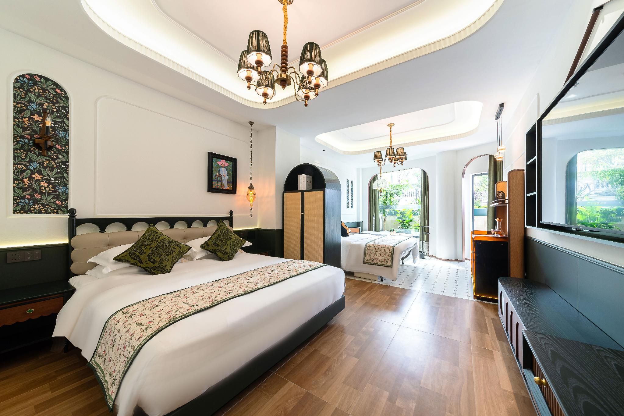 Vishan Garden Trendy Hostel 维尚花园潮宿 Garden View Terrace Room