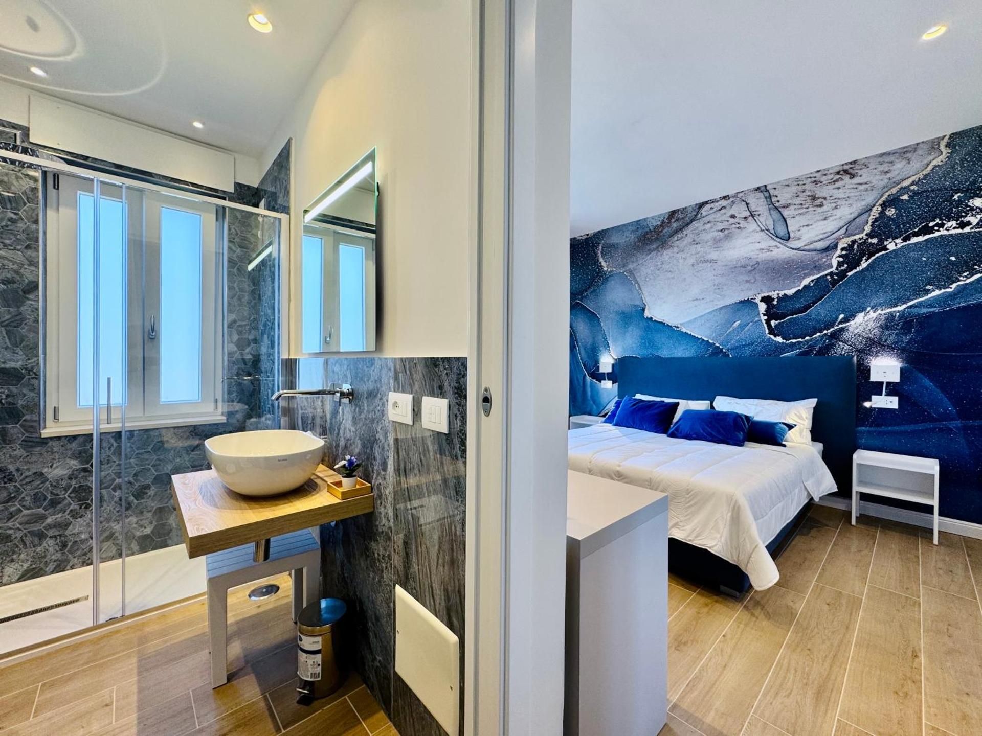 Double or Twin Room with Side Sea View