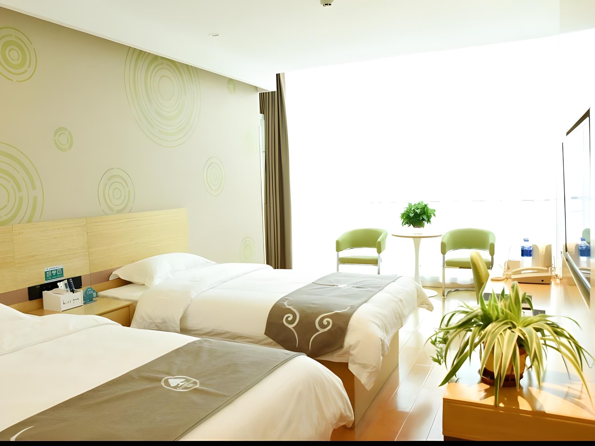 GreenTree Inn Baoding Gaobei Baigou 2 Bed Twin Superior Room