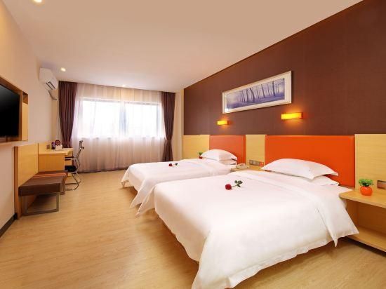 7 Days Premium·Baoding Qingyuan Jianshe Bei Road Featured Twin Room