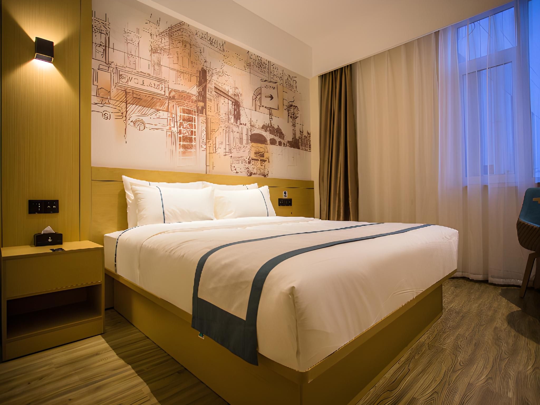 City Comfort Inn Baoding Railway Station Dossen - Standard Bed Room