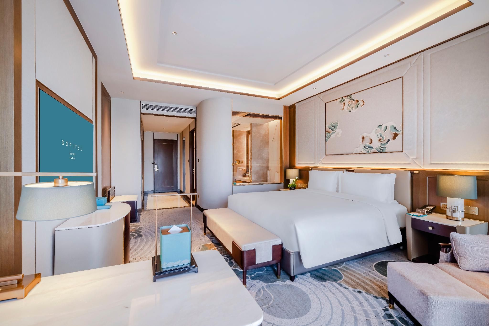 Luxury Room with Club Millésime Access, One King-size Bed