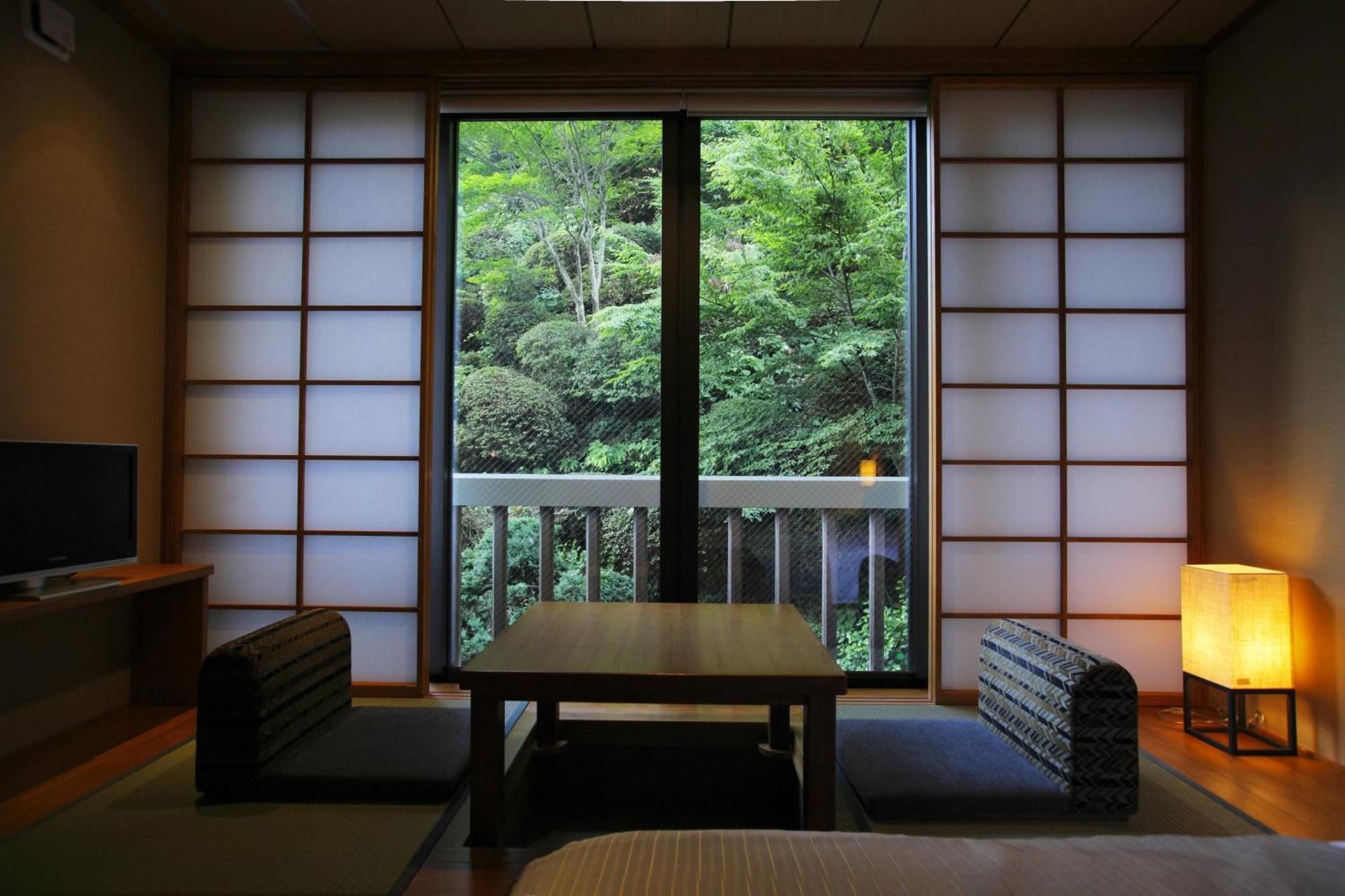 Room with Tatami Area and Private Bathroom