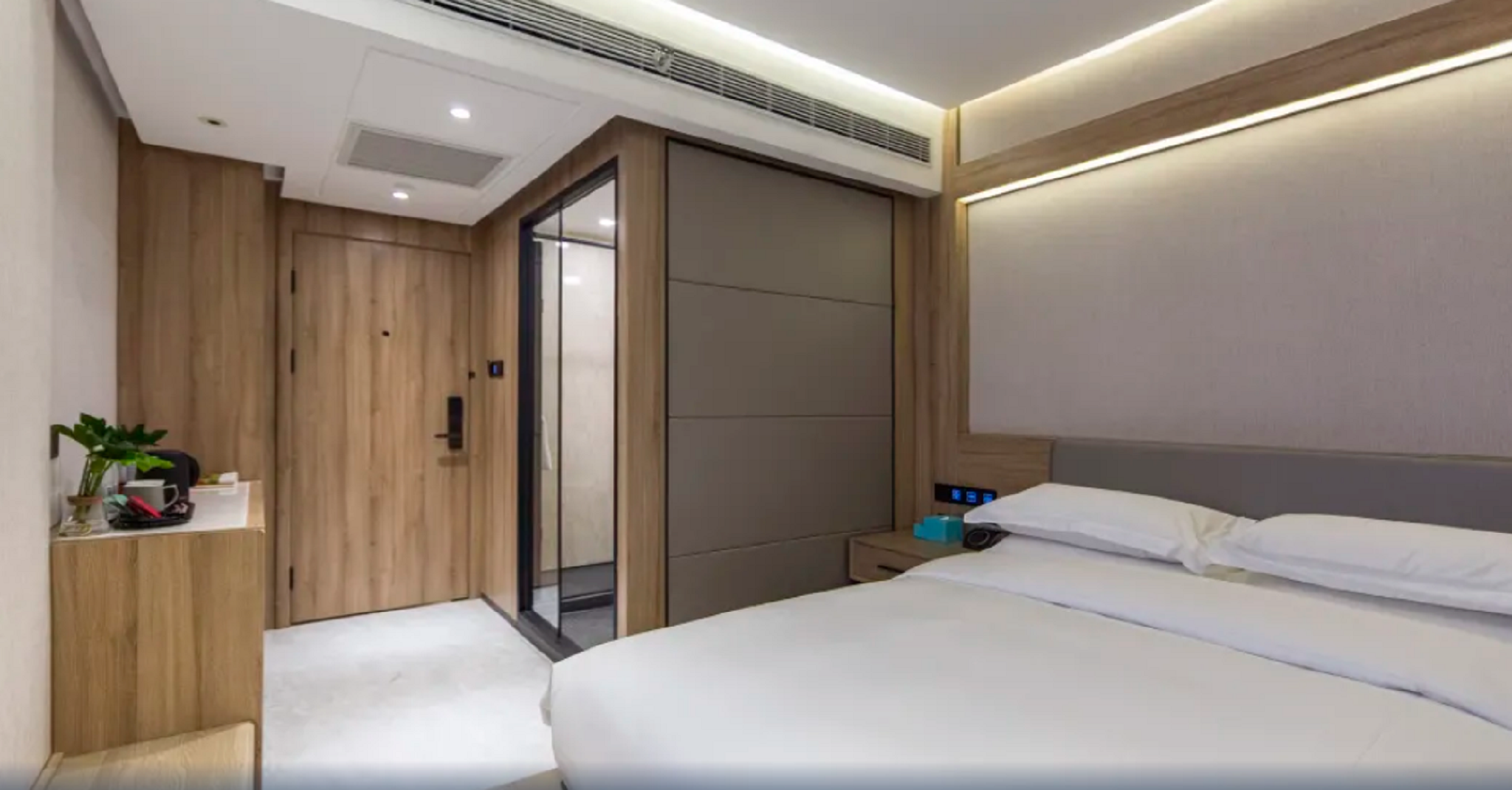 Huangshan Paiyunlou Hotel Queen Bed