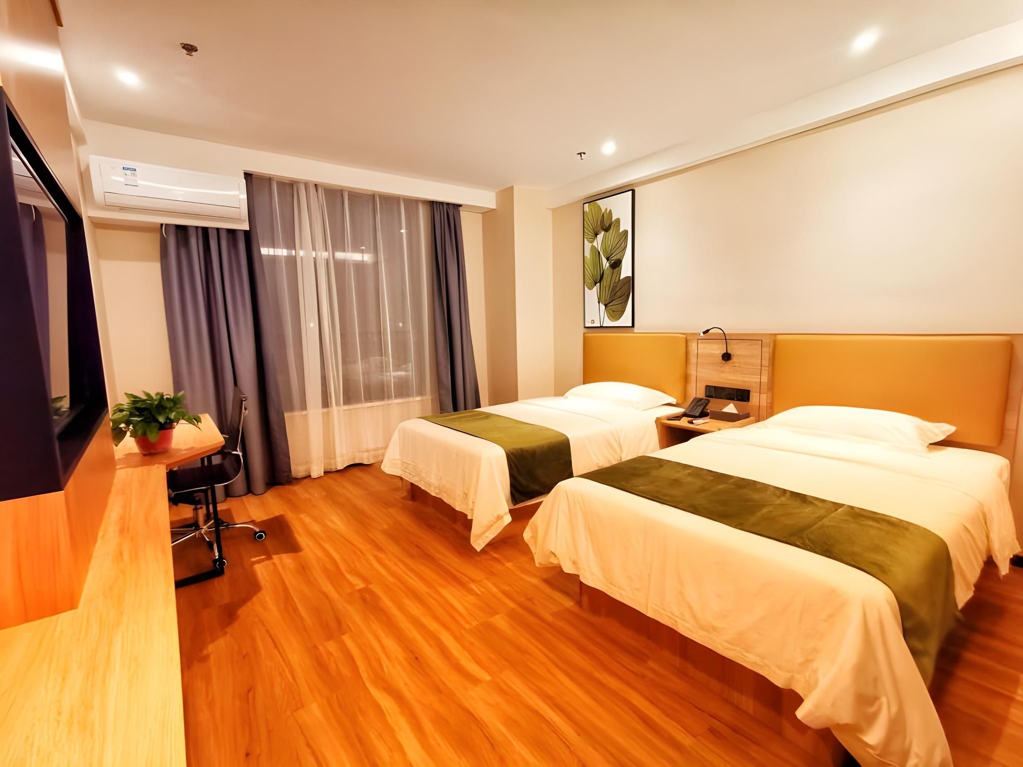 Green Tree Inn Huangshan Yi County Xidi Hongcun Twin Bussiness Room