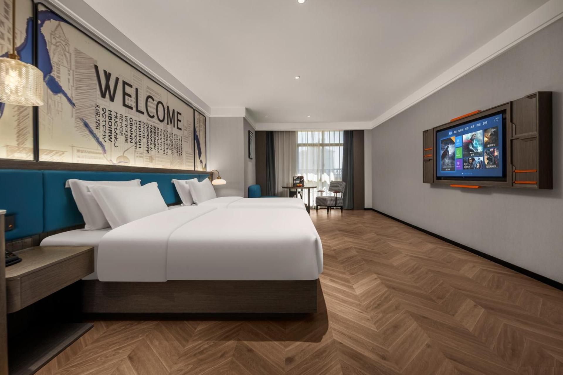 Twin Room with City View