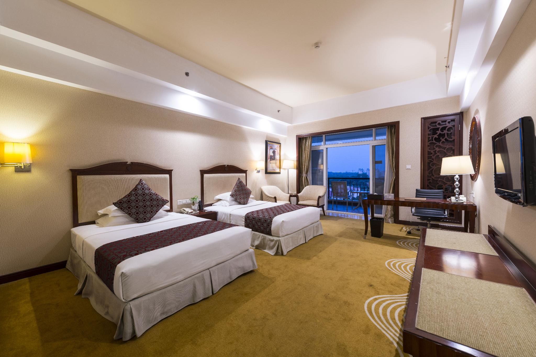 FY - Haomeng Balcony Twin Bed Room