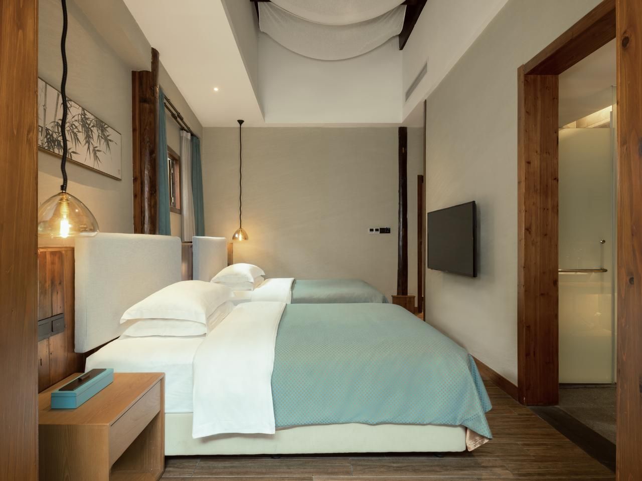 Dossen - Hanmo Twin Room with Garden View