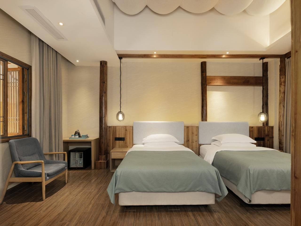 Dossen - Yushu Comfort Twin Room