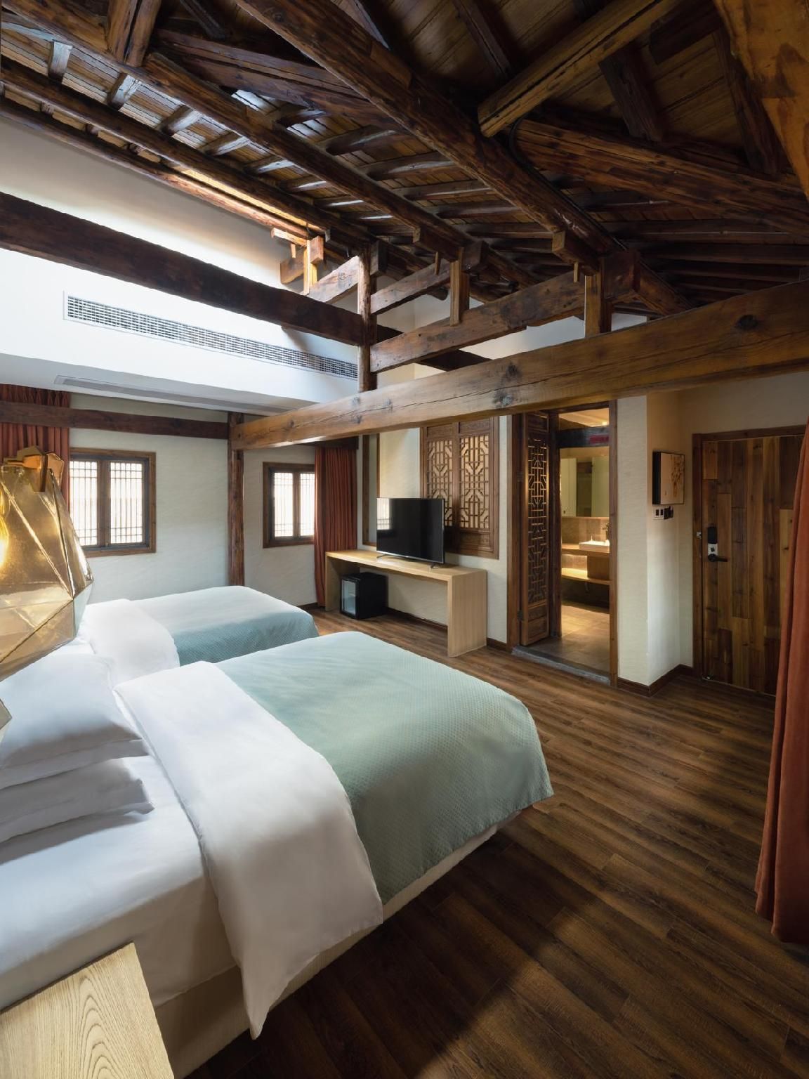 Dossen - Mengchuan Tatami Twin Room