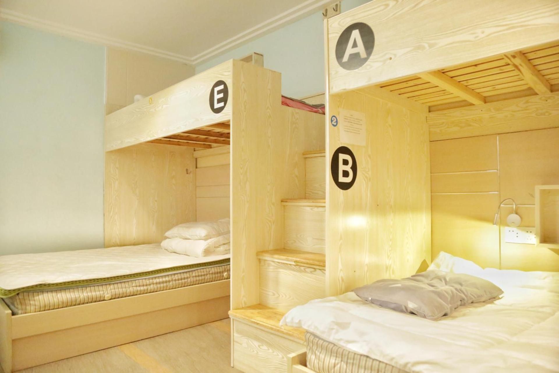 Bed in 6-Bed Male Dormitory Room