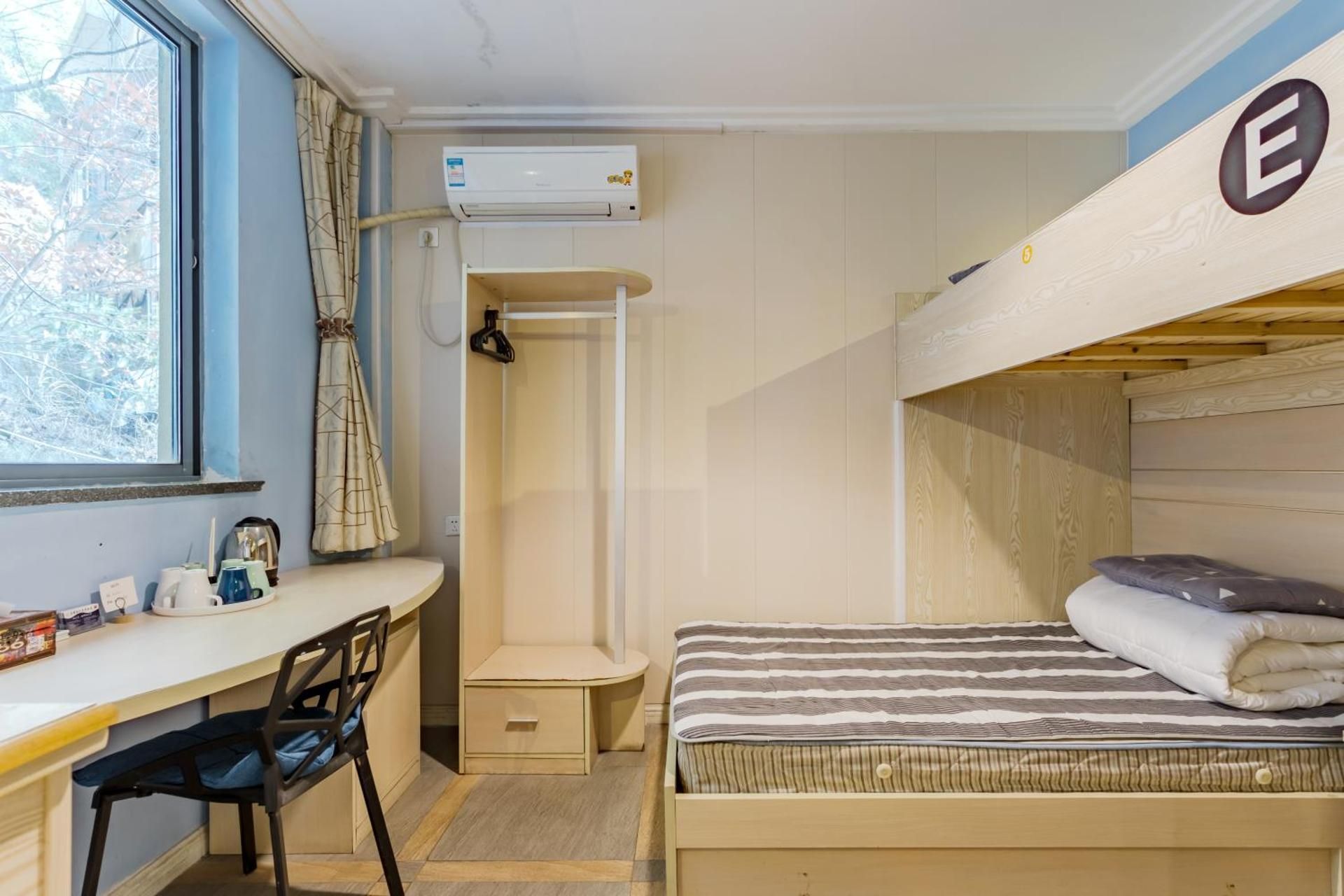 Bed in 6-Bed Male Dormitory Room