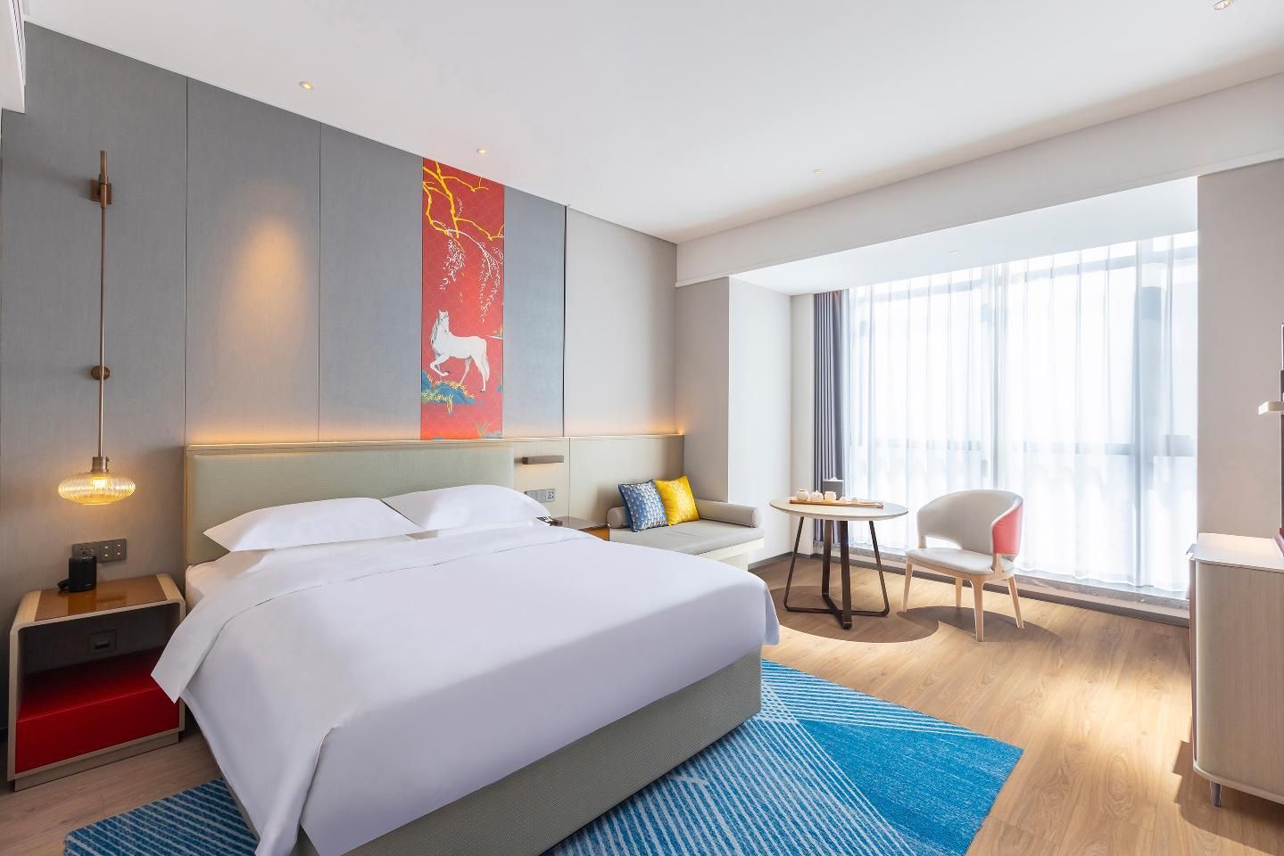 Echeng Hotel Luoyang Municipal Government High-Speed Railway Station Dossen - Business Bed Room