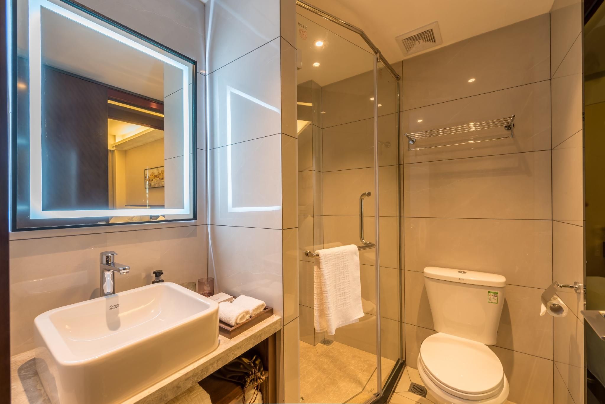 Rezen Retreat Guyuanzhuang Hotel Luoyang Heluo Ancient City Metro Station Rezen - QINGJING 1 Bed Room 3