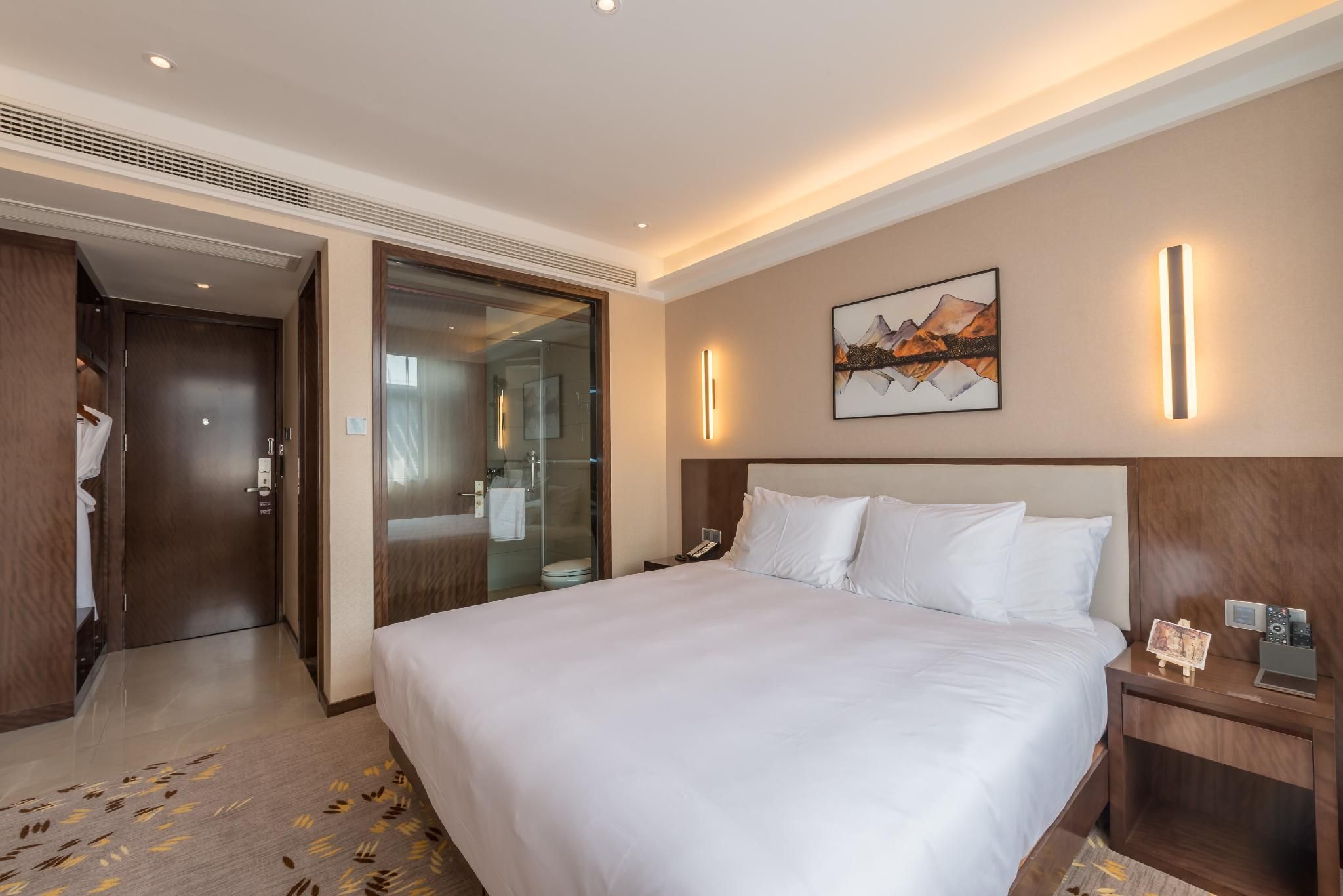 Rezen Retreat Guyuanzhuang Hotel Luoyang Heluo Ancient City Metro Station Rezen - QINGJING 1 Bed Room