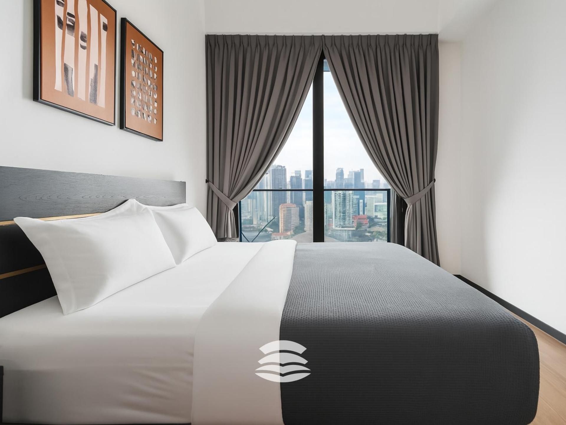 Three-Bedroom Premium Apartment with Balcony
