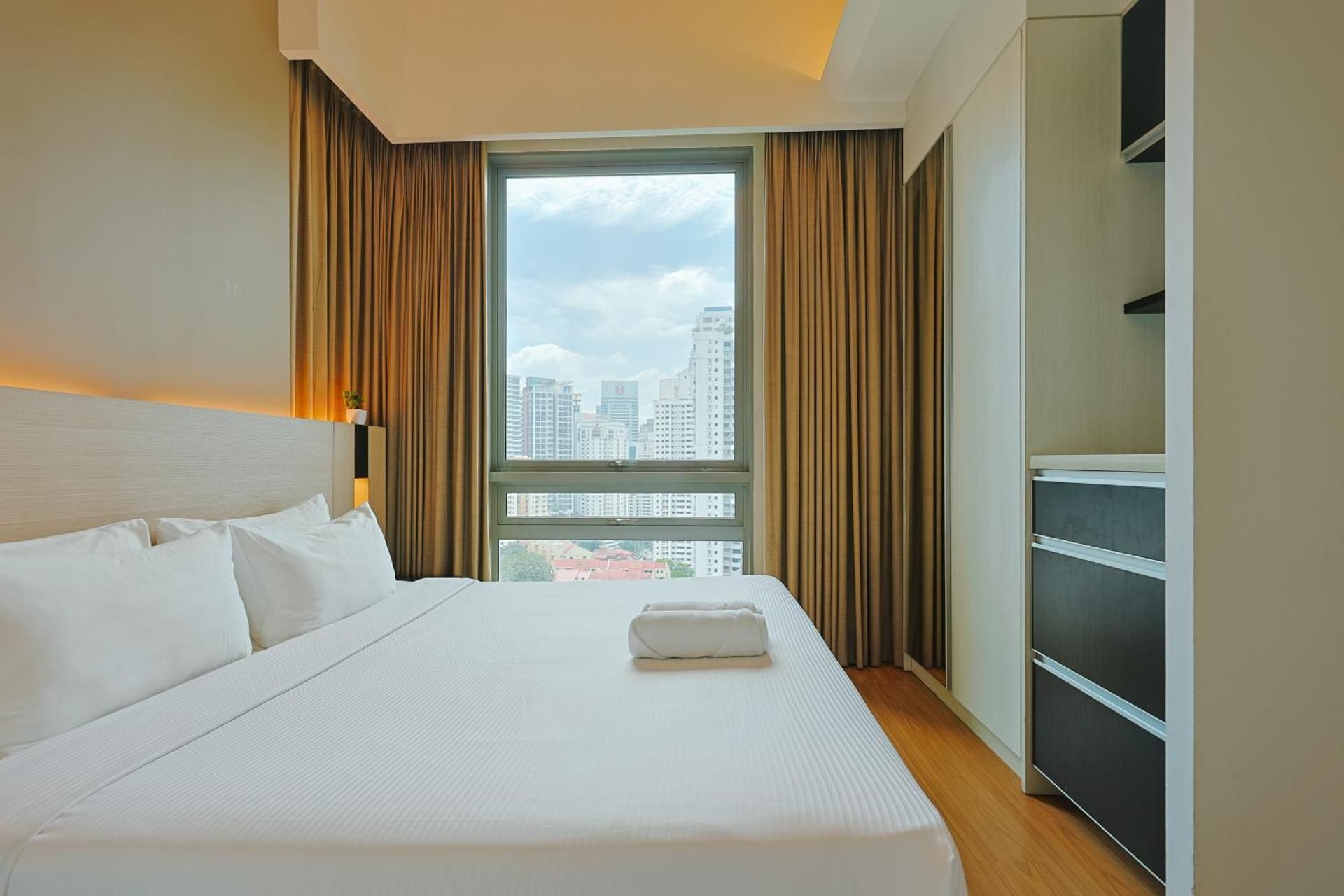 Two-Bedroom Apartment with City View